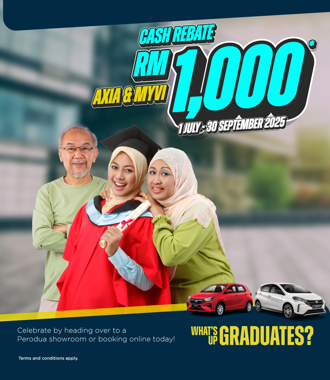 perodua graduates discount